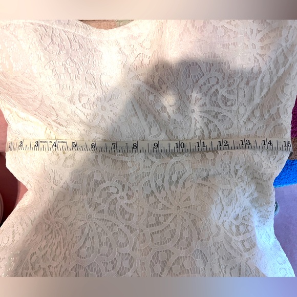 Lace Donna Morgan strapless dress - Picture 8 of 9